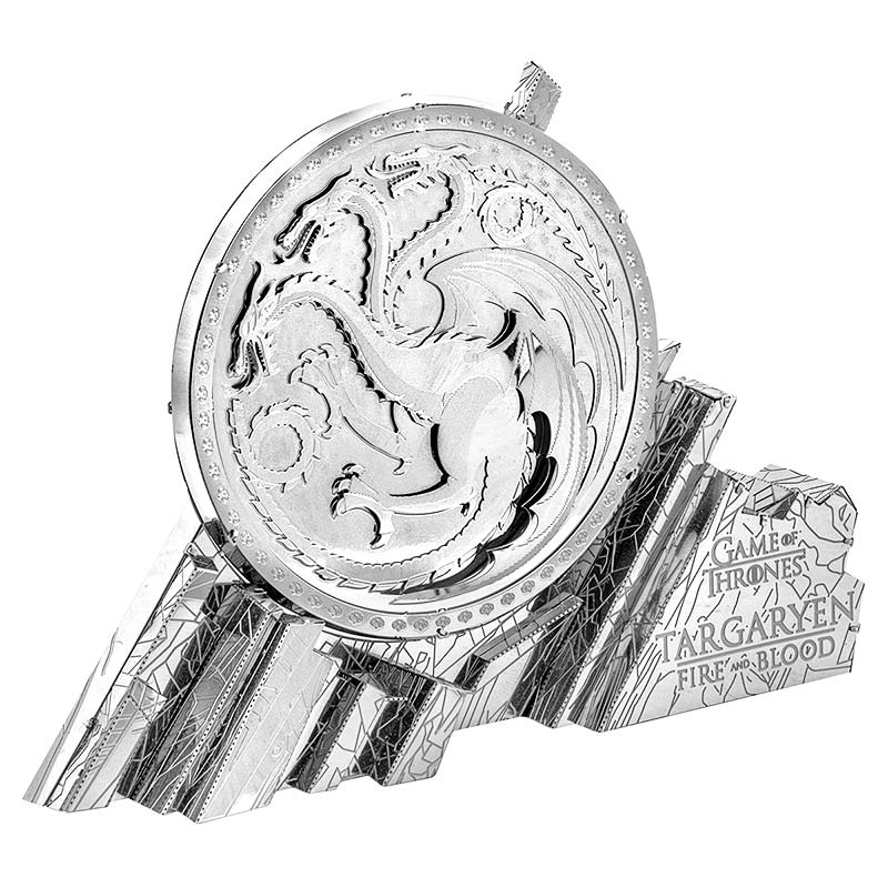 Game of Thrones Escudo Targaryen Puzzle 3D Metal Earth