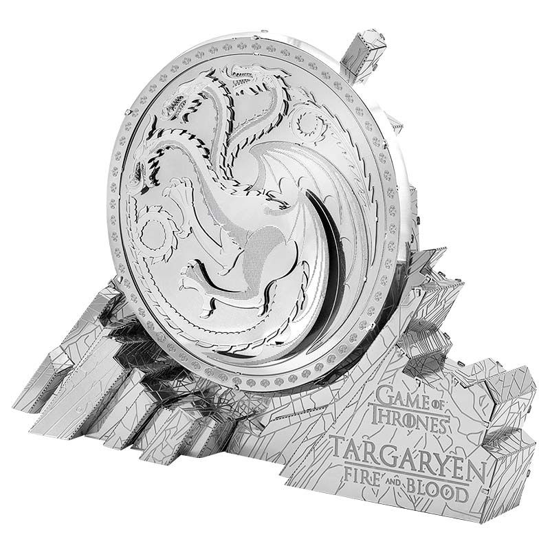 Game of Thrones Escudo Targaryen Puzzle 3D Metal Earth