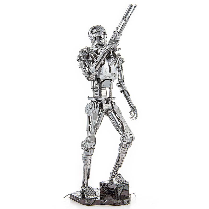 Puzzle 3D Metálico Premium Terminator T800 Endoesqueleto