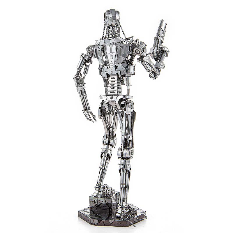 Puzzle 3D Metálico Premium Terminator T800 Endoesqueleto