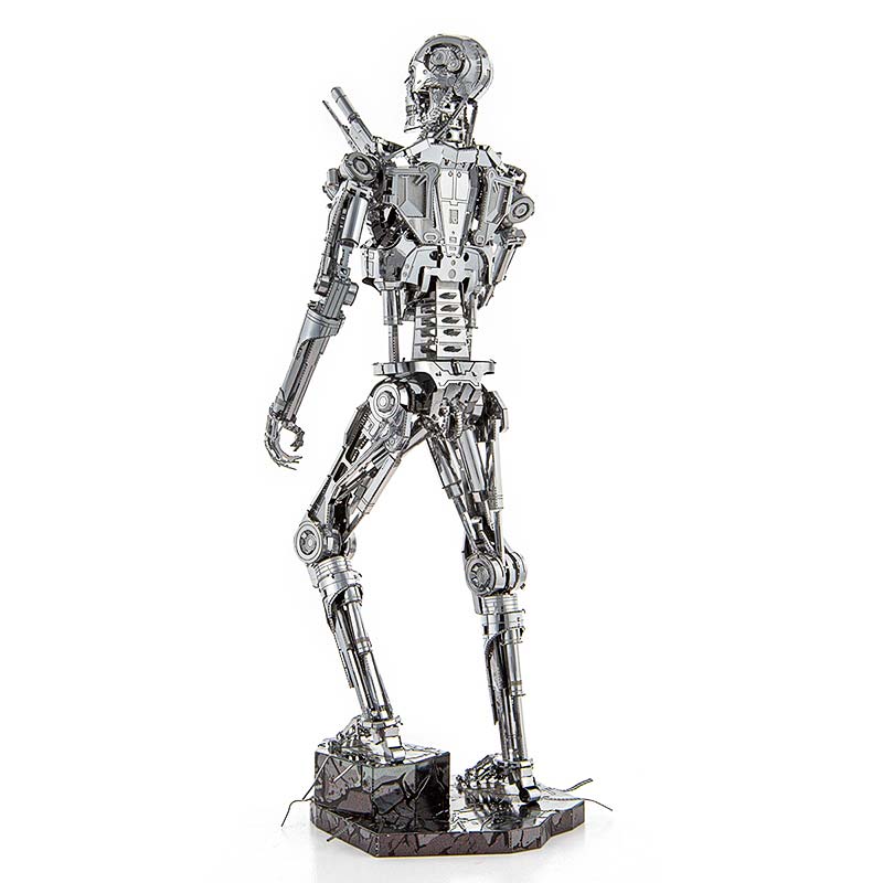 Puzzle 3D Metálico Premium Terminator T800 Endoesqueleto