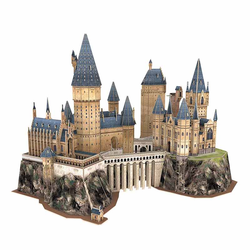 Harry Potter Castillo de Hogwarts Rompecabezas 3D Cubicfun