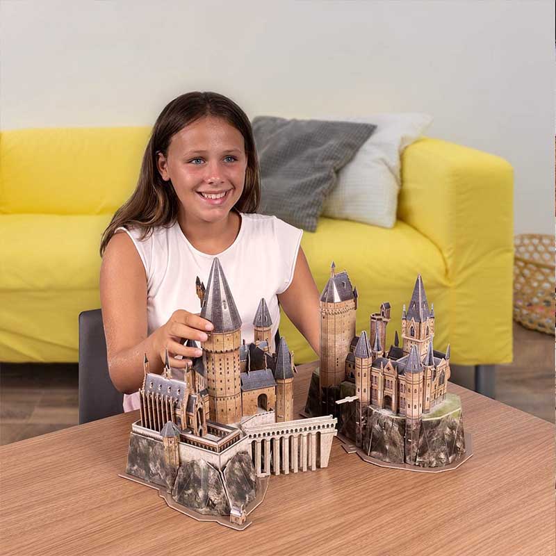 Harry Potter Castillo de Hogwarts Rompecabezas 3D Cubicfun