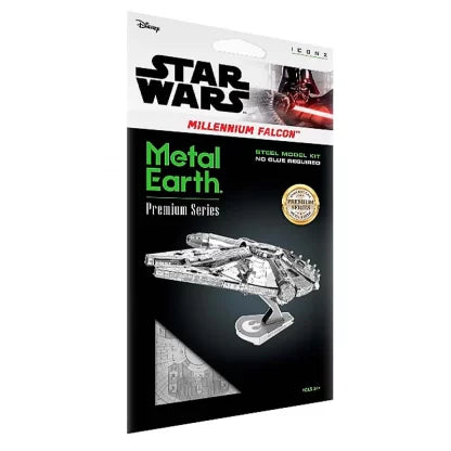 Star Wars Millennium Falcon Premium Puzzle 3d Metal Earth Iconx