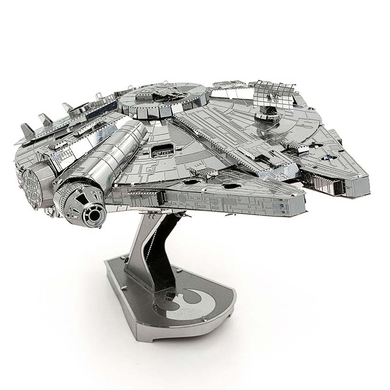 Star Wars Millennium Falcon Premium Puzzle 3d Metal Earth Iconx