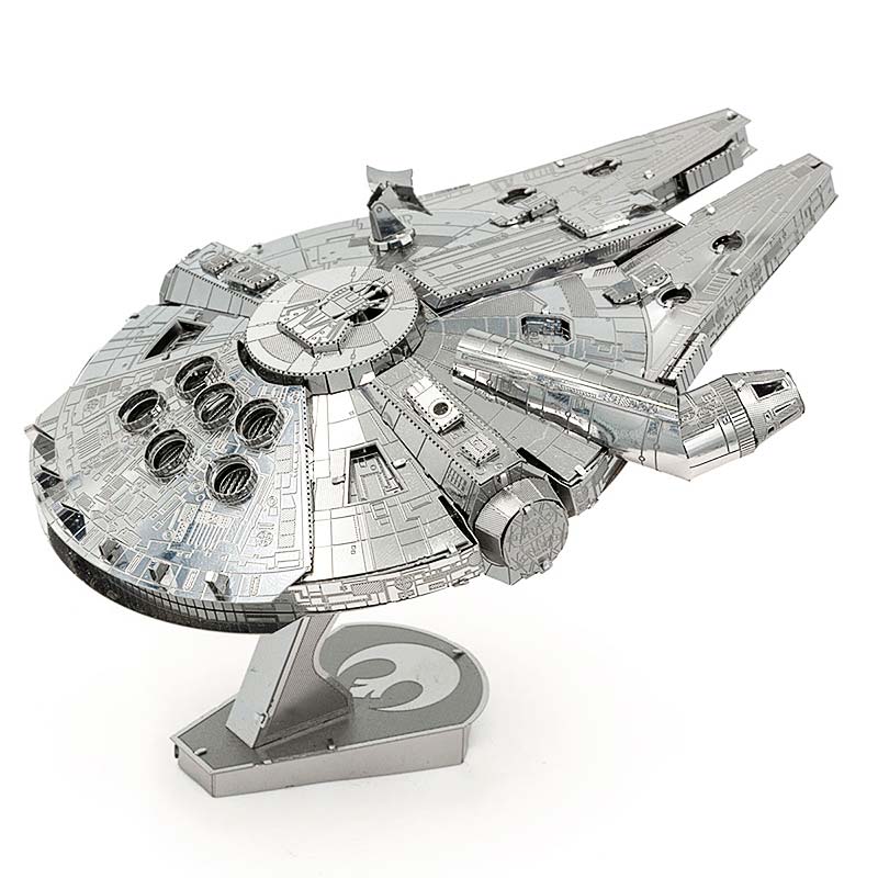 Star Wars Millennium Falcon Premium Puzzle 3d Metal Earth Iconx