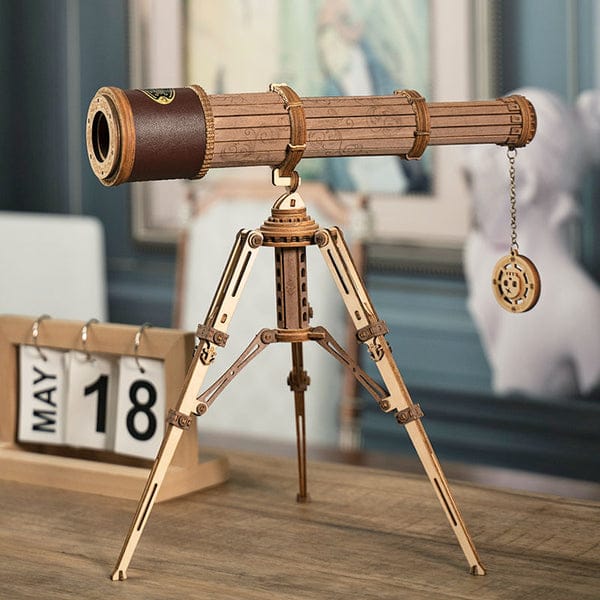 Telescopio de Madera Puzzle 3D STEM Robotime