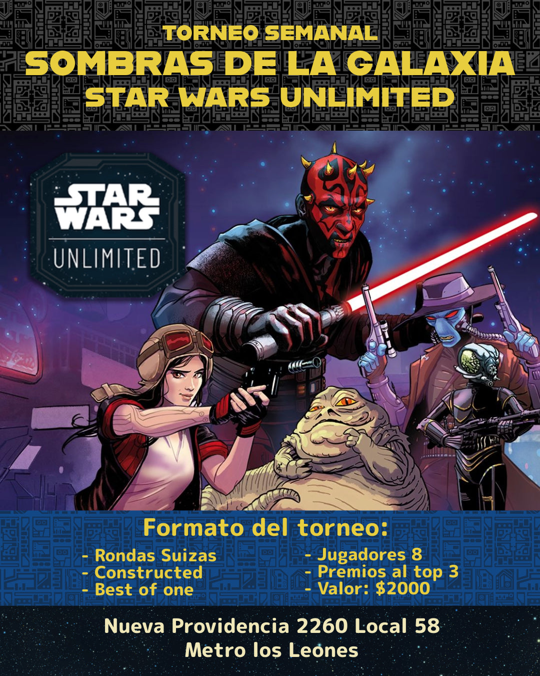 Torneo semanal StarWars Unlimited