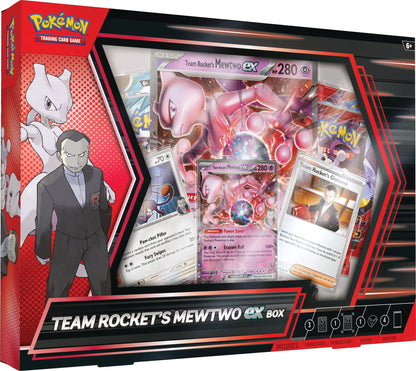 Pokemon TCG Scarlet & Violet: Team Rocket´s Mewtwo Ex Box – Español