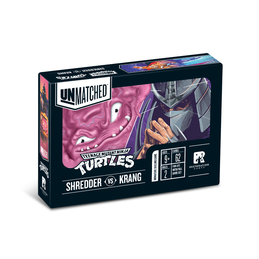 PREVENTA: Unmatched - TMNT Shredder & Krang Hero Decks ESP