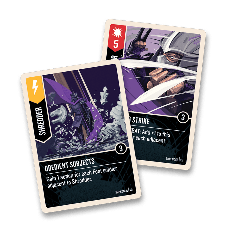 PREVENTA: Unmatched - TMNT Shredder & Krang Hero Decks ESP