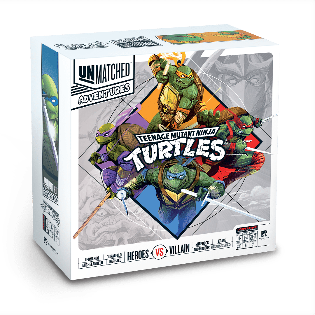 PREVENTA: Unmatched Adventures - Teenage Mutant Ninja Turtles ESP