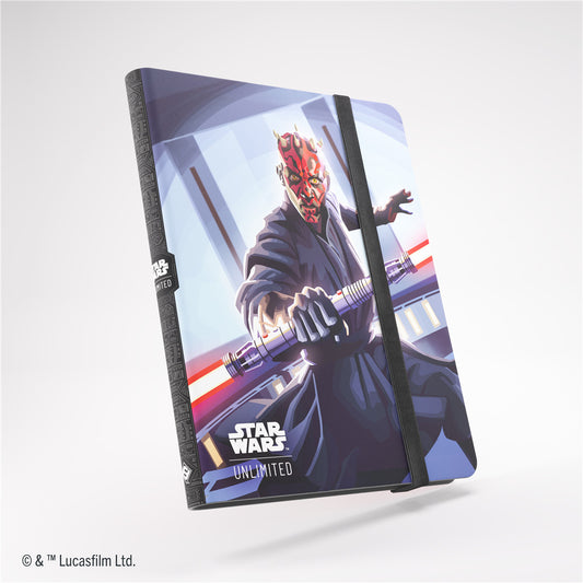 GG STAR WARS UNLIMITED 18-POCKET ALBUM SET 5 QUI-GON MAUL