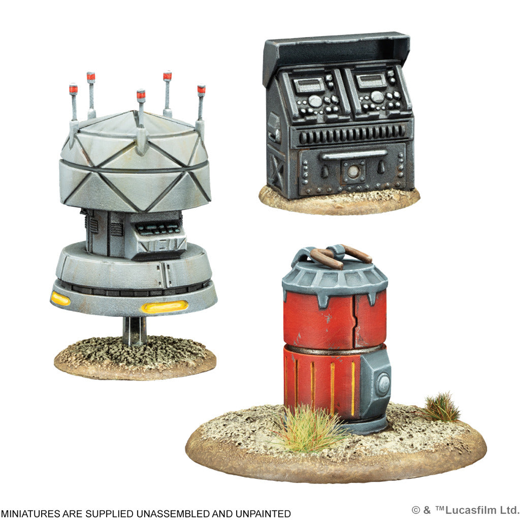 PREVENTA: STAR WARS LEGION - 3D OBJECTIVE TOKENS