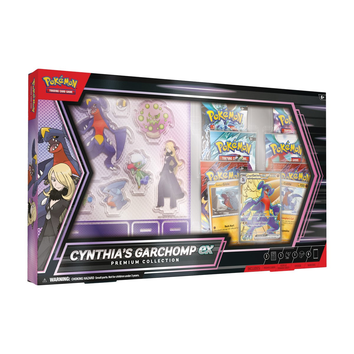 Colección Premium Garchomp Ex de Cynthia