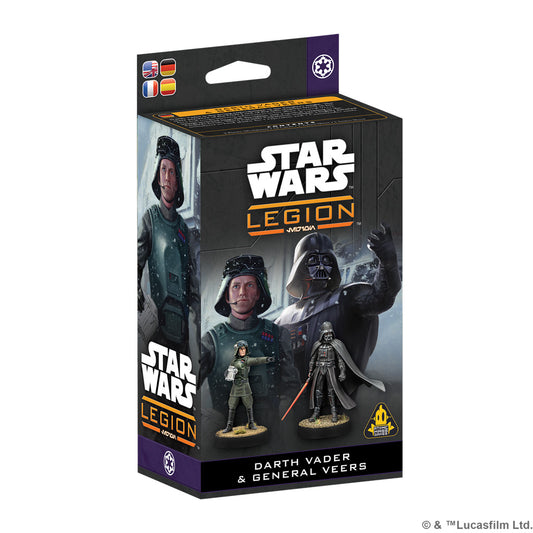 [PREVENTA] STAR WARS LEGION - DARTH VADER & GENERAL VEERS CHARACTER EXPANSION