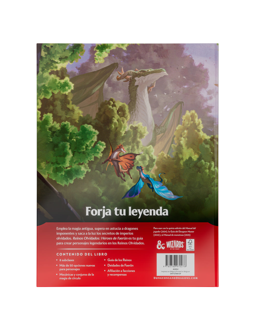 PREVENTA: DUNGEONS AND DRAGONS FORGOTTEN REALMS - HEROES OF FAERUN