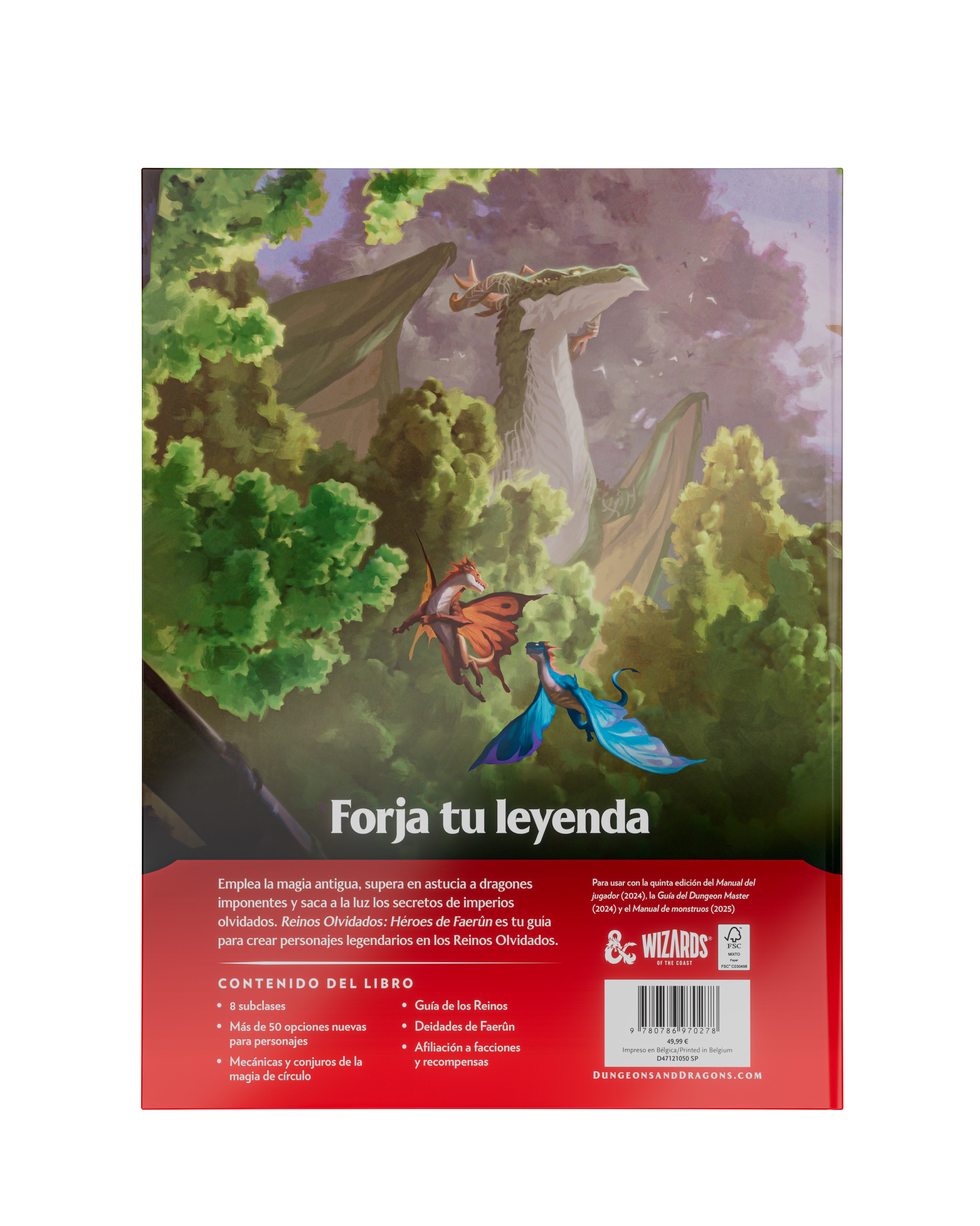 PREVENTA: DUNGEONS AND DRAGONS FORGOTTEN REALMS - HEROES OF FAERUN