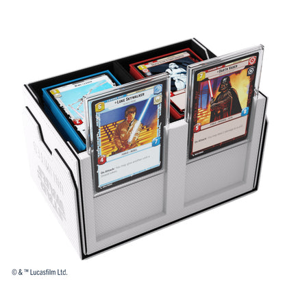GG STAR WARS UNLIMITED DOUBLE DECK POD - WHITE/BLACK