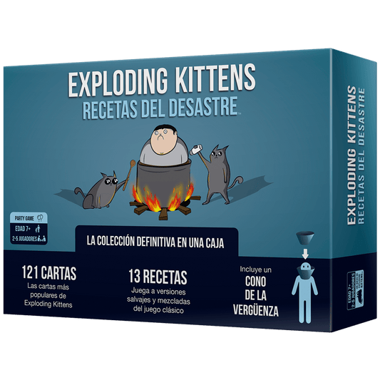 Exploding Kittens: Recetas del Desastre - Juego de Mesa