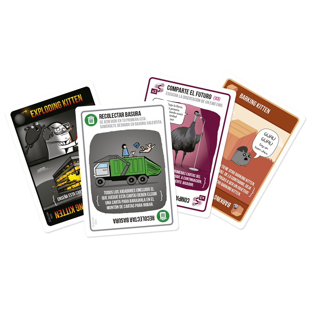 Exploding Kittens: Recetas del Desastre - Juego de Mesa