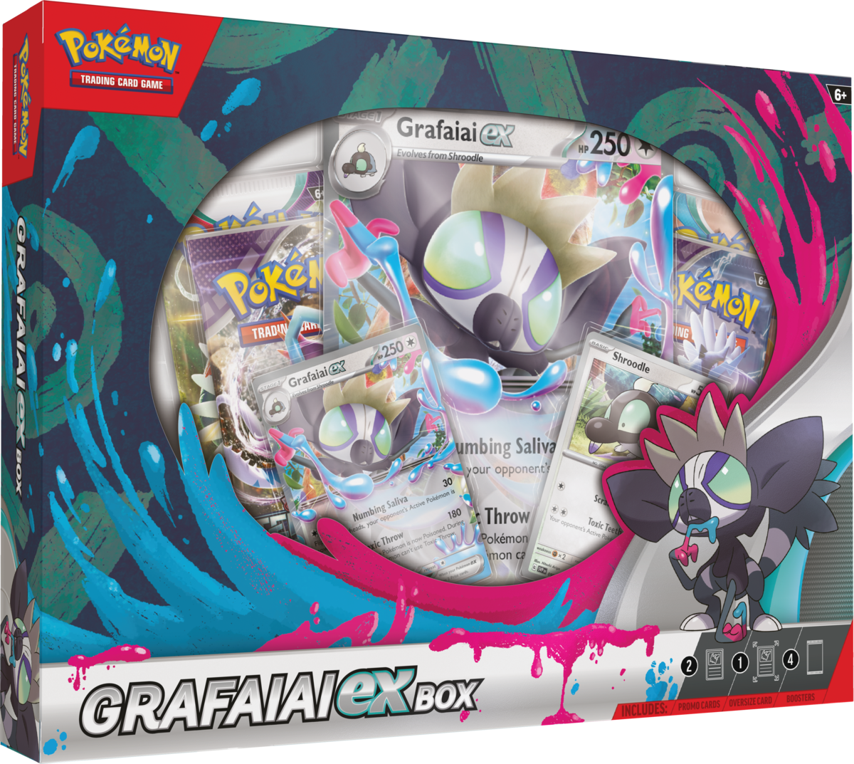 Pokemon TCG: Grafaiai ex Box Español