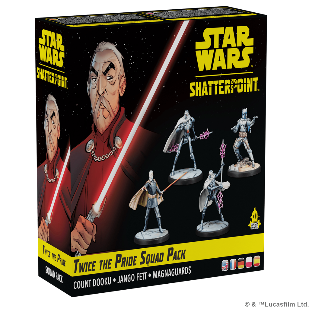 SW SHATTERPOINT - TWICE THE PRIDE, COUNT DOOKU SQUAD PACK