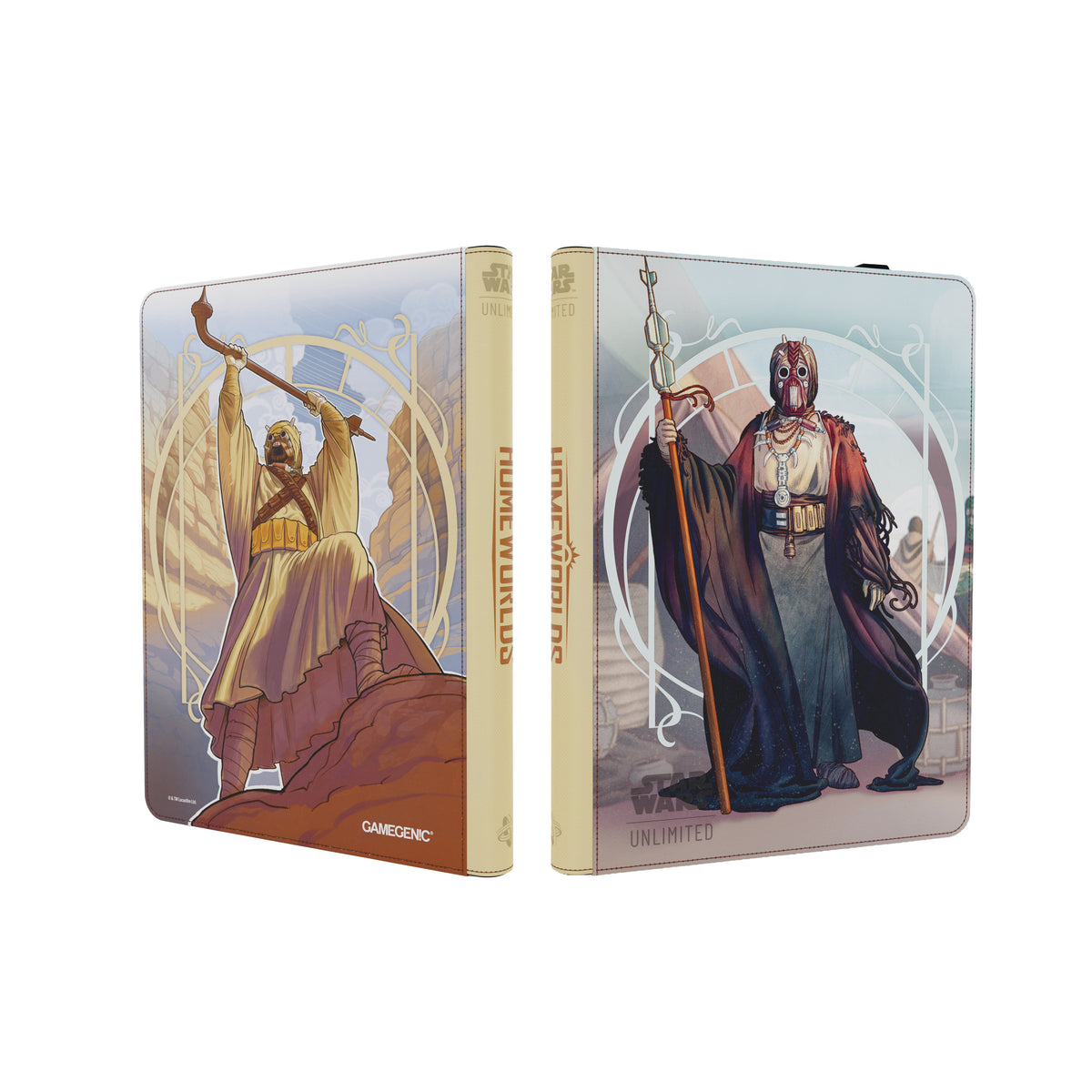 PREVENTA: GG Star Wars Unlimited Zip-Up  Album 18-Pocket - The Chieftain and A'Kobe