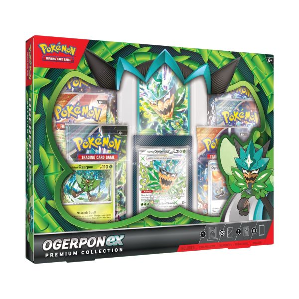 Pokemon TCG: Ogerpon Ex Colección Premium (ESP)