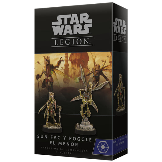 STAR WARS LEGION - SUN FAC & POGGLE THE LESSER COMMANDER EXPANSION