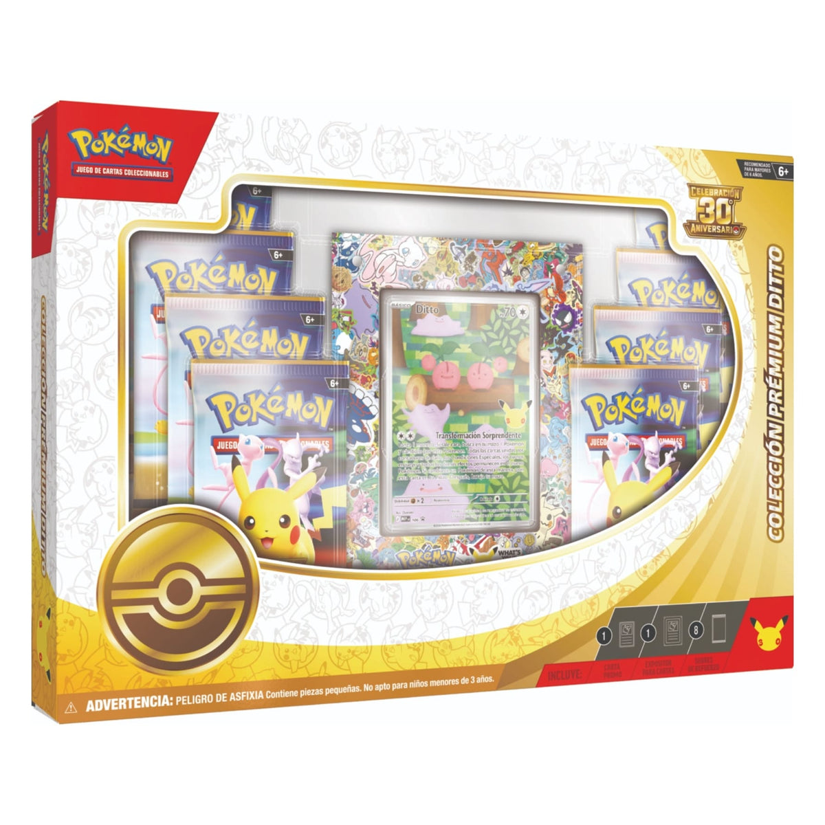 Pokémon 30th Celebration Ditto Premium Collection Español
