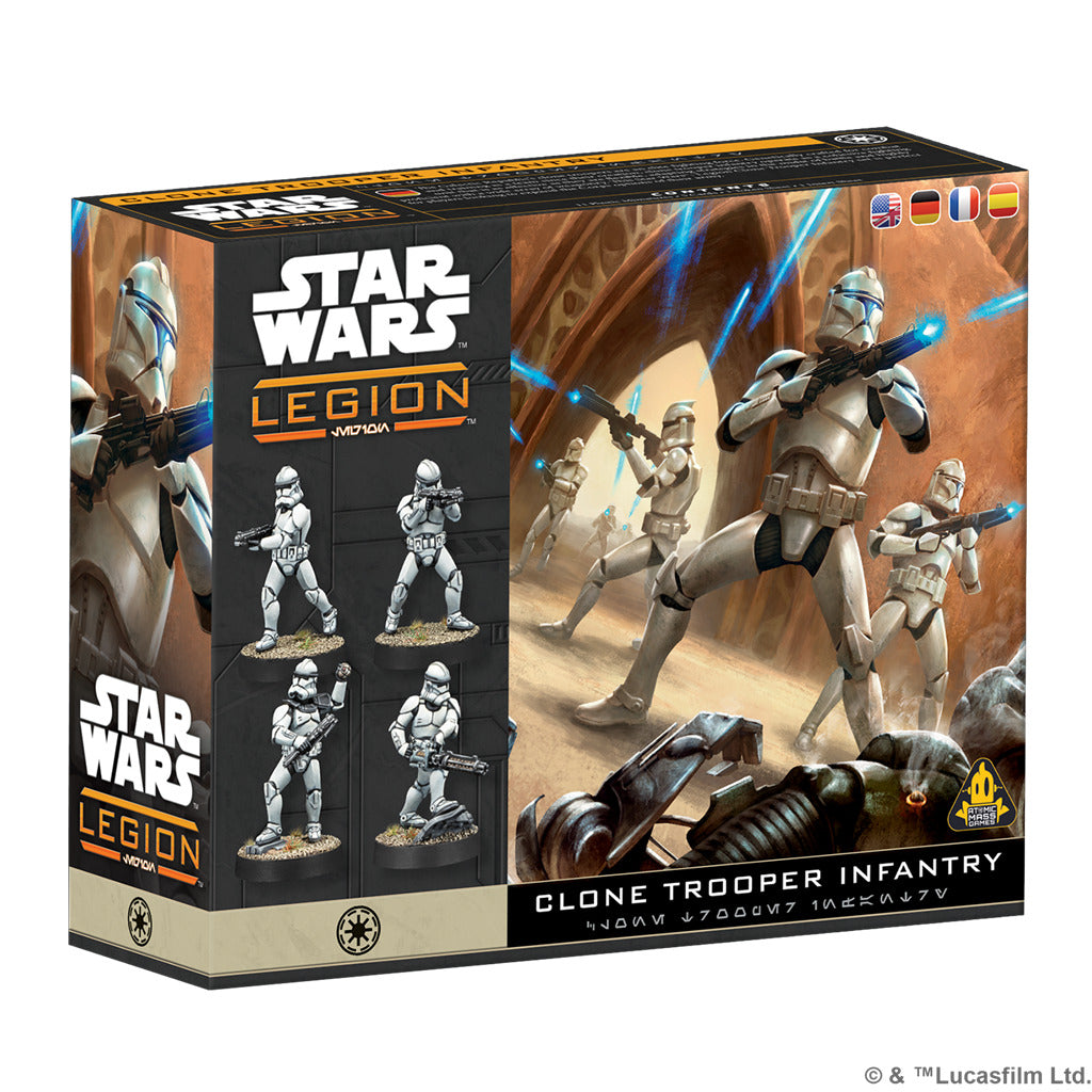 PREVENTA: STAR WARS LEGION - CLONE TROOPERS INFANTRY