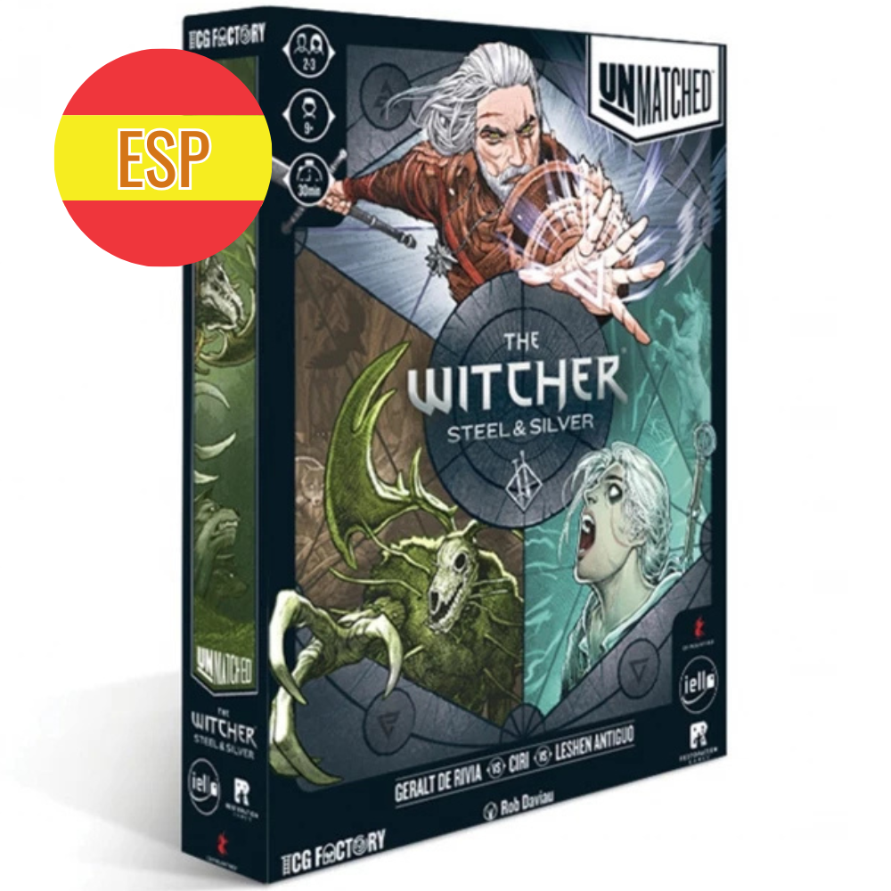 PREVENTA: Unmatched - The Witcher Steel & Silver ESP