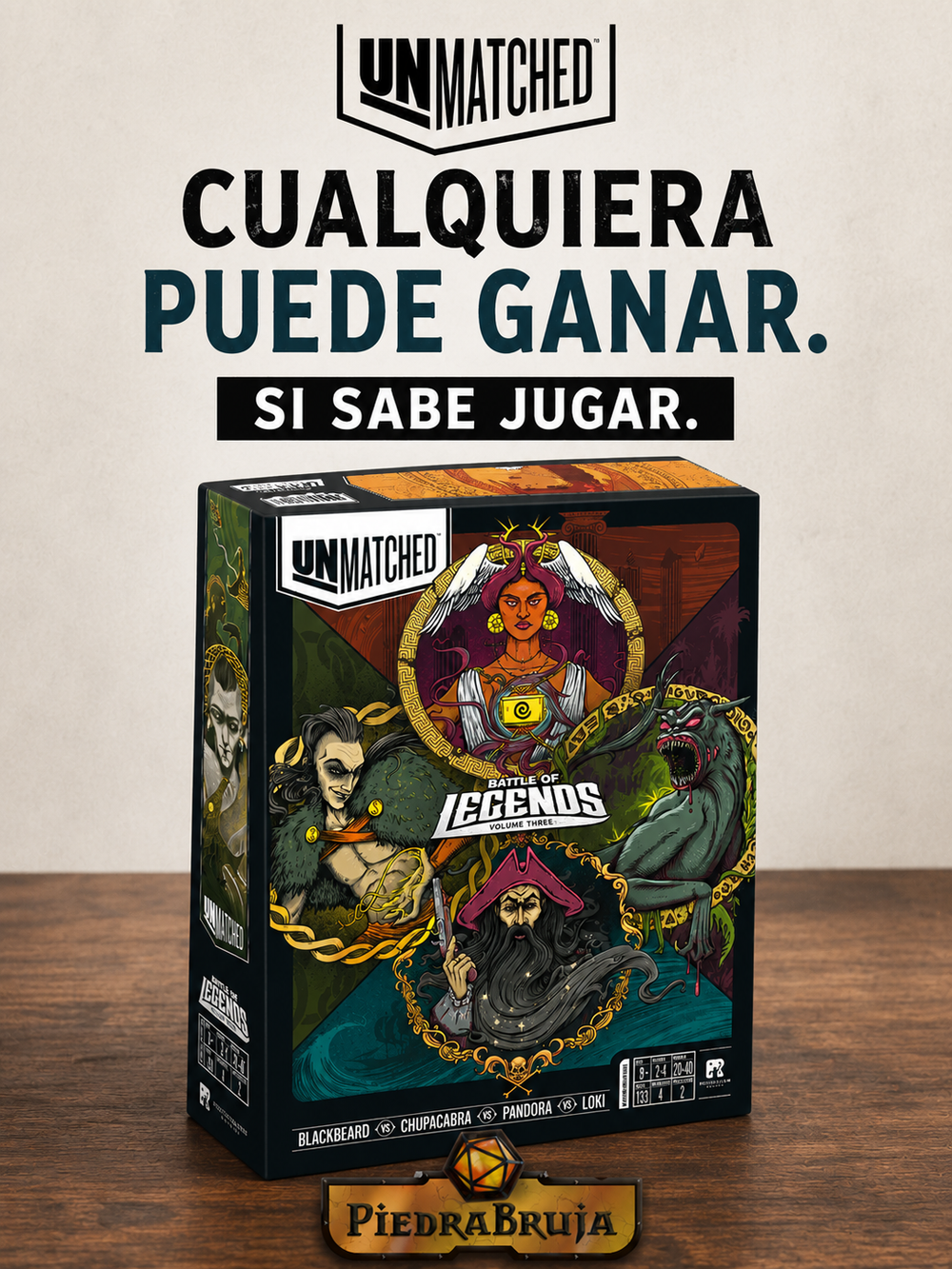 Unmatched - Battle of Legends Volumen 3 ESP