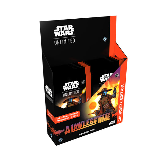 PREVENTA: STAR WARS UNLIMITED - A LAWLESS TIME CARBONITE 1 BOOSTER INGLÉS