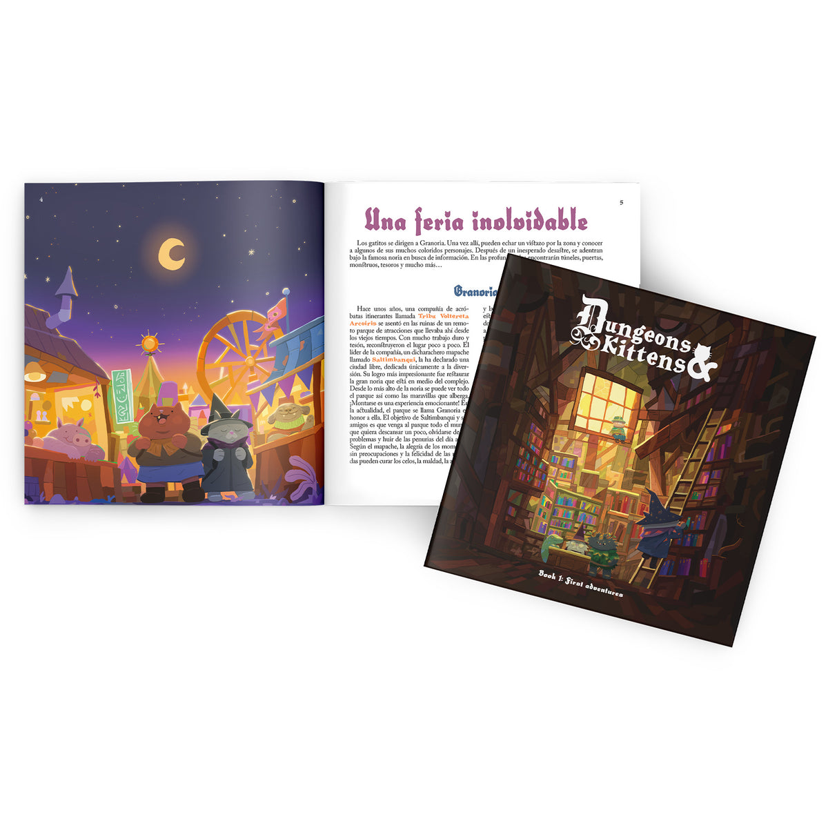 PREVENTA: Dungeons and Kittens caja de inicio