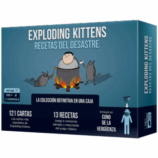 Exploding Kittens: Recetas del Desastre - Juego de Mesa