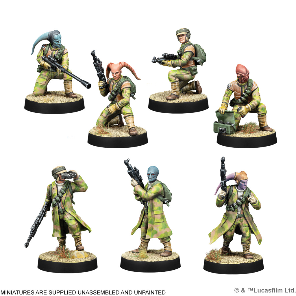 STAR WARS LEGION - REBEL ALLIANCE STARTER SET - Imagen 4