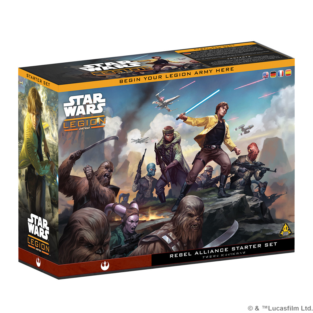 STAR WARS LEGION - REBEL ALLIANCE STARTER SET