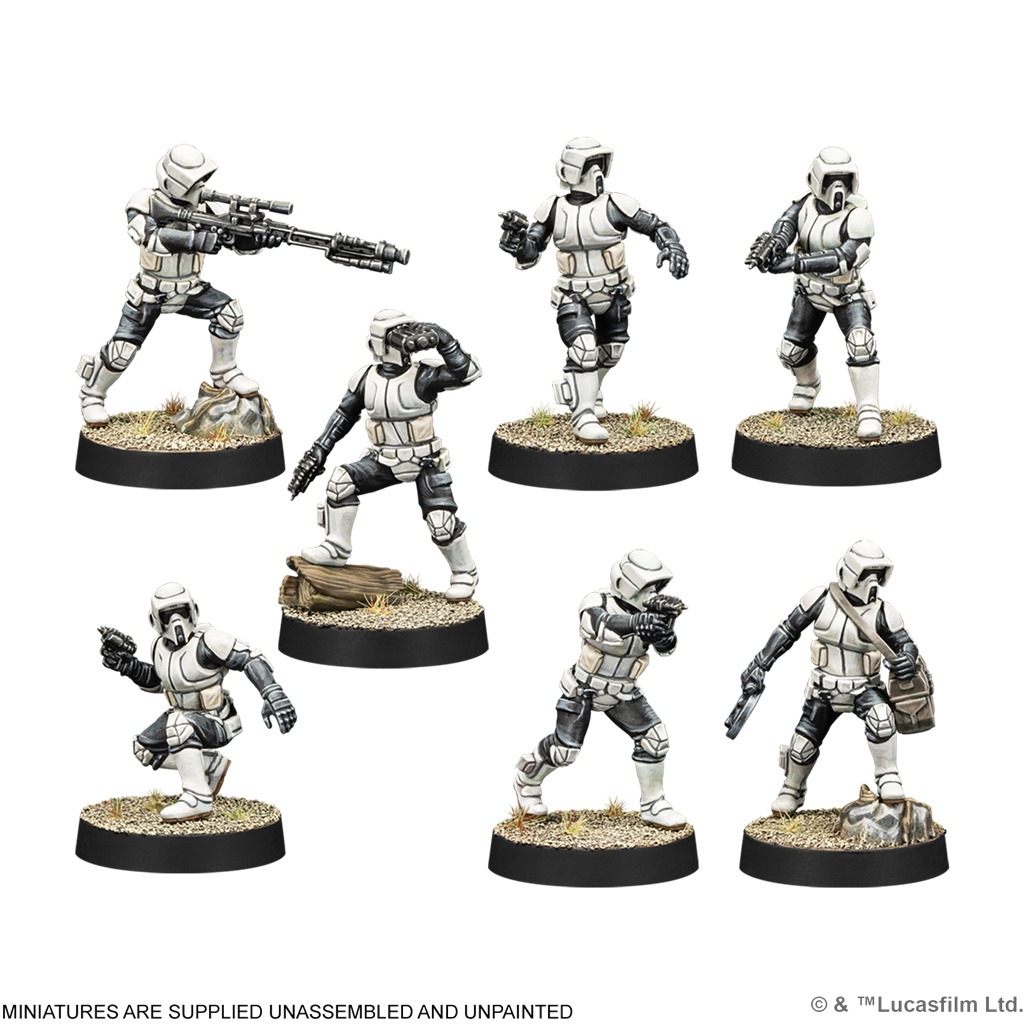 STAR WARS LEGION - SCOUT TROOPERS - Imagen 2