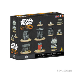 STAR WARS LEGION - 3D OBJECTIVE TOKENS