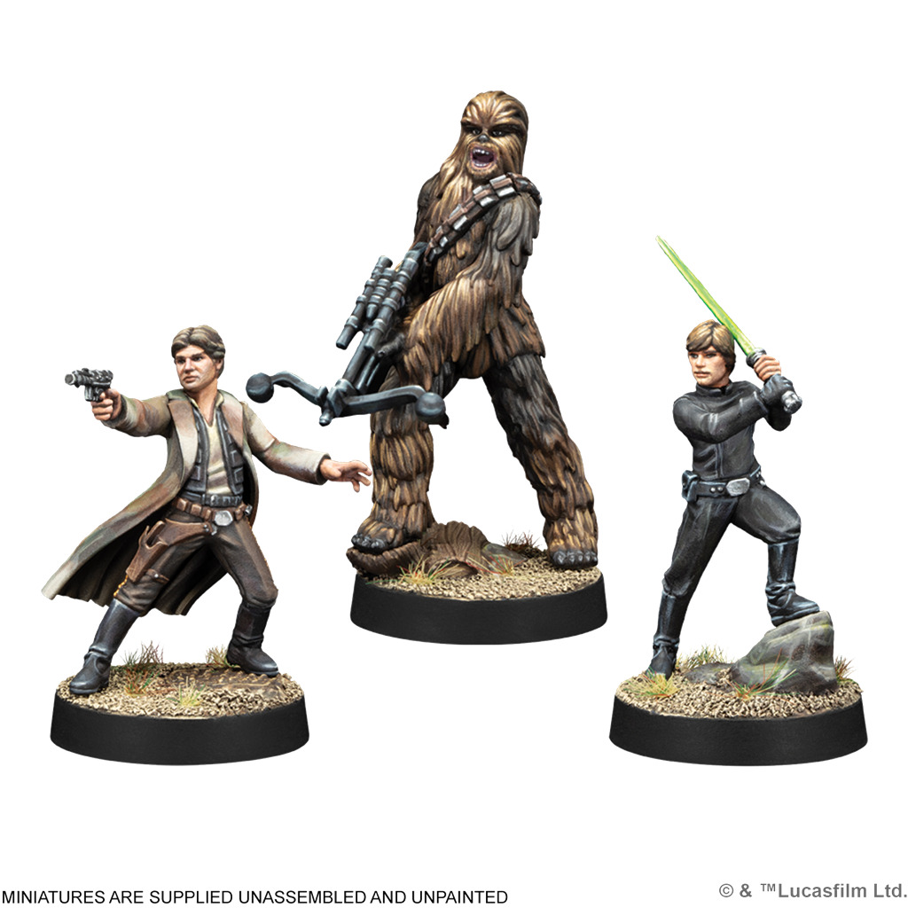 STAR WARS LEGION - HEROES OF THE REBELLION CHARACTER PACK - Imagen 2