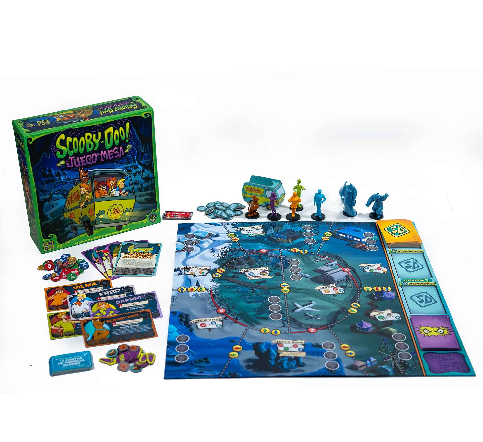 SCOOBY-DOO EL JUEGO DE TABLERO - Imagen 2