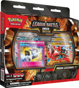 PREVENTA: POKEMON TCG MEGA LUCARIO EX LEAGUE BATTLE DECK ESPAÑOL