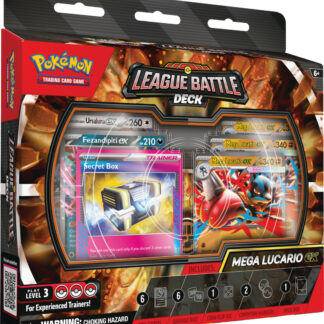 PREVENTA: POKEMON TCG MEGA LUCARIO EX LEAGUE BATTLE DECK ESPAÑOL