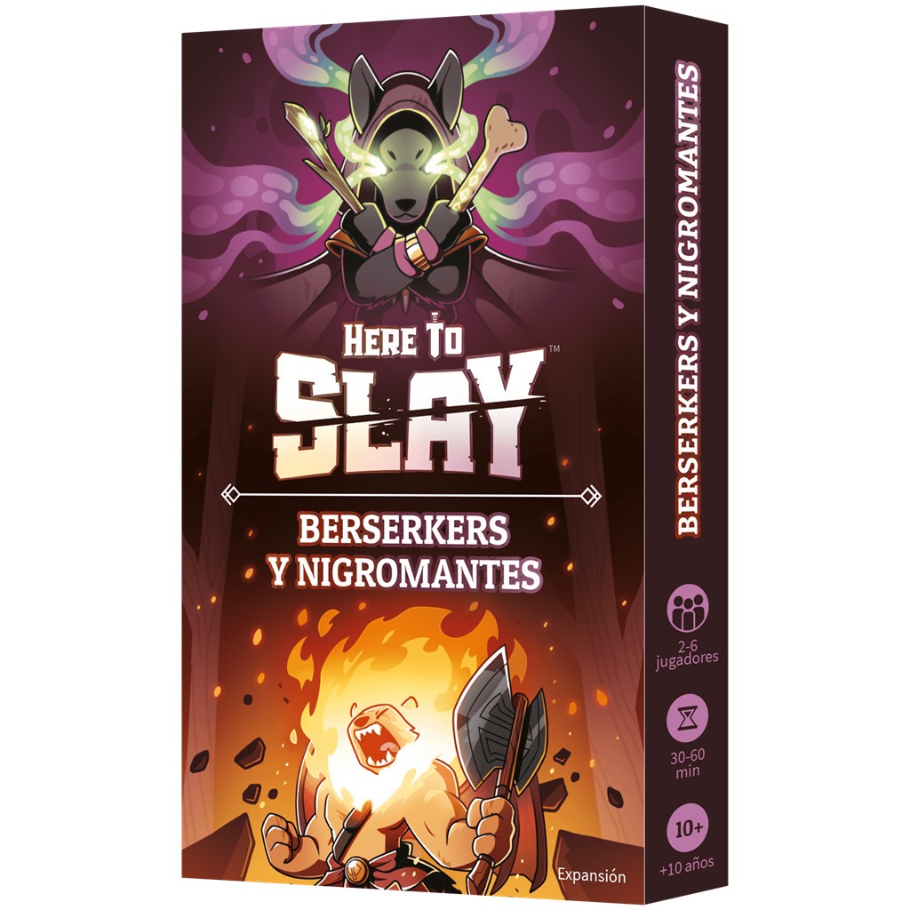 PREVENTA: HERE TO SLAY - BERSERKERS Y NIGROMANTES