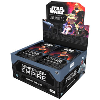 PREVENTA:  STAR WARS UNLIMITED - ASHES OF THE EMPIRE BOOSTER DISPLAY INGLES
