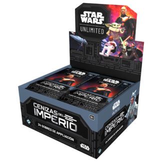 PREVENTA: STAR WARS UNLIMITED - ASHES OF THE EMPIRE BOOSTER DISPLAY ESPAÑOL