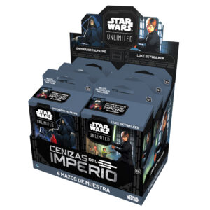 PREVENTA: STAR WARS UNLIMITED - ASHES OF THE EMPIRE SPOTLIGHT DECK ESPAÑOL